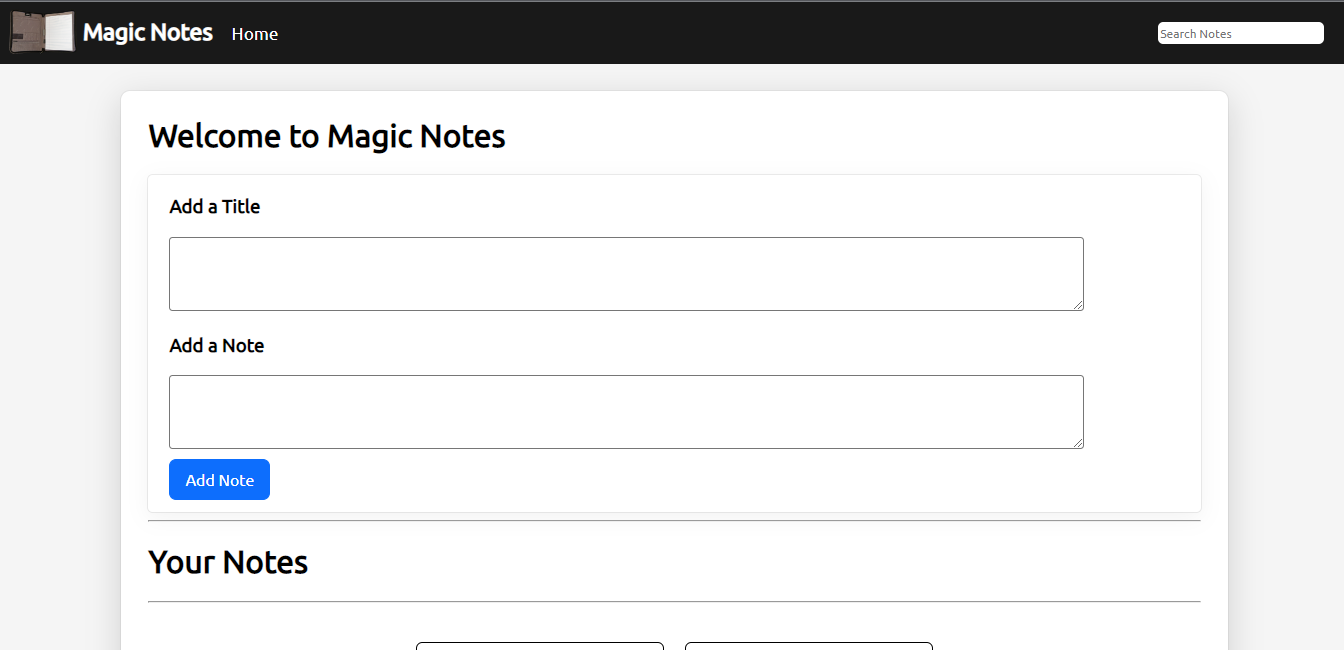 Magic Notes